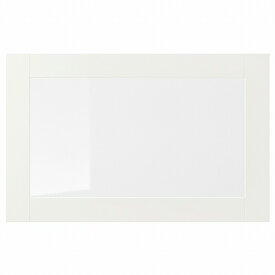[IKEA/イケア/通販]SINDVIK シンドヴィーク ガラス扉, ホワイト/クリアガラス[D](c)(50291855)