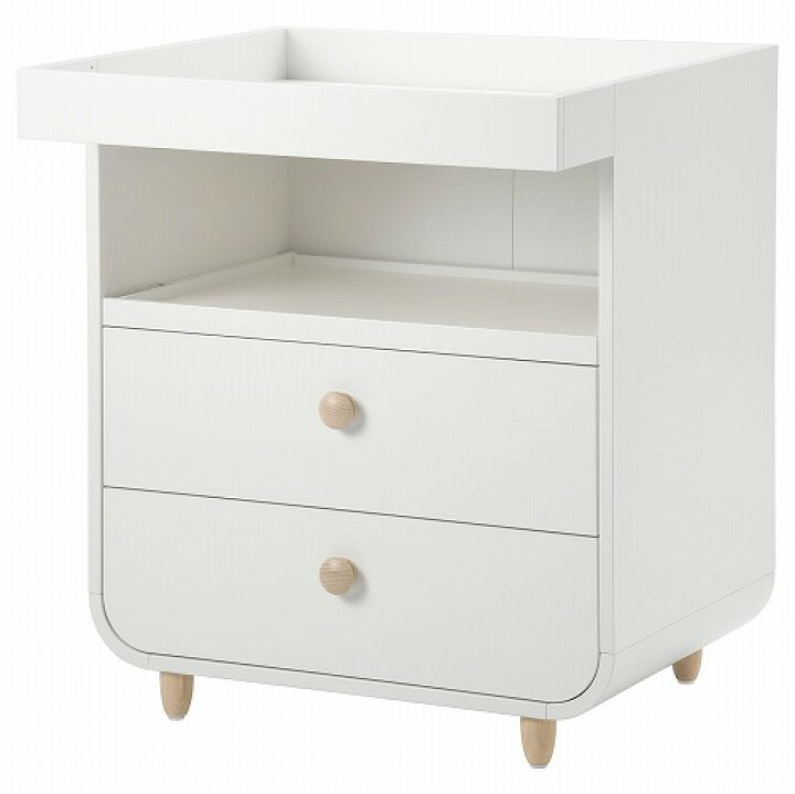 楽天市場】[IKEA/イケア/通販]MYLLRA ミルラ おむつ替え台 引き出し 