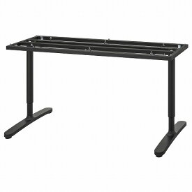 [IKEA/イケア/通販]BEKANT ベカント 下部フレーム テーブルトップ用, ブラック[I](a)(70252909)