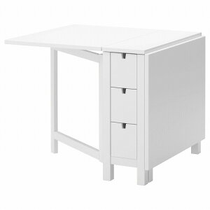 [IKEA/�C�P�A/�ʔ�]NORDEN �m�[���f�� �Q�[�g���b�O�e�[�u��, �z���C�g[FG](c)(70422394)