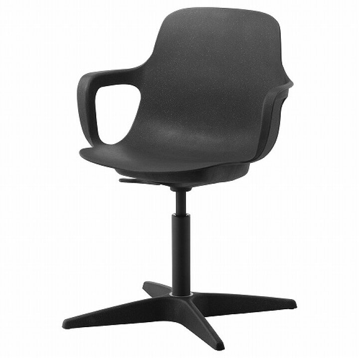 楽天市場】[IKEA/イケア/通販]ODGER オドゲル 回転チェア, チャコール 