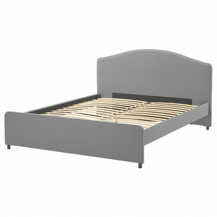 楽天市場】[IKEA/イケア/通販]HAUGA ハウガ ファブリックベッド 