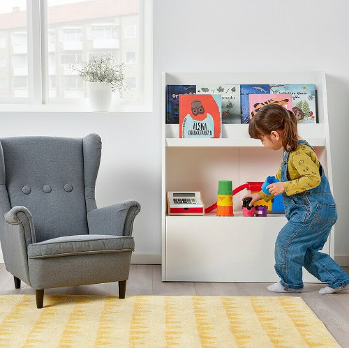 楽天市場】[IKEA/イケア/通販]BERGIG ベリグ ブックディスプレイ 収納 