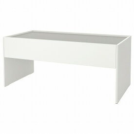 [IKEA/イケア/通販]DUNDRA ドゥンドラ アクティビティーテーブル 収納付き, ホワイト/グレー[HD](a)(80472500)