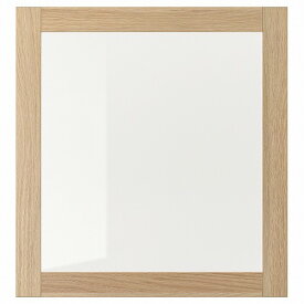 [IKEA/イケア/通販]SINDVIK シンドヴィーク ガラス扉, ホワイトステインオーク調/クリアガラス[D](a)(90296318)