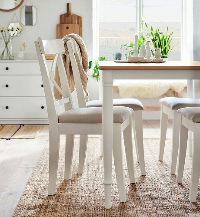 楽天市場】[IKEA/イケア/通販]INGOLF インゴルフ チェア, ホワイト 