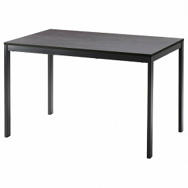 [IKEA/イケア/通販]VANGSTA ヴァングスタ 伸長式テーブル, ブラック/ダークブラウン[IE](b)(90420153)