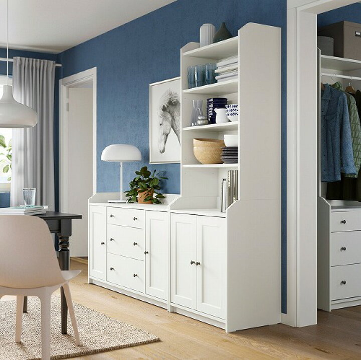 楽天市場】[IKEA/イケア/通販]HAUGA ハウガ 収納コンビネーション 