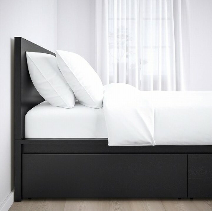 楽天市場】[IKEA/イケア/通販]MALM マルム ベッドフレーム 収納 