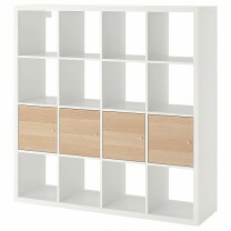 楽天市場】ikea カラックス シェルフユニット ホワイトの通販