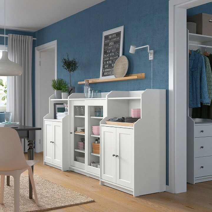 楽天市場】[IKEA/イケア/通販]HAUGA ハウガ 収納コンビネーション 