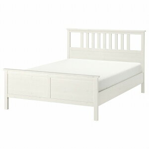 [IKEA/�C�P�A/�ʔ�]HEMNES �w���l�X �x�b�h�t���[��, �z���C�g�X�e�C��/�����Z�b�g[5](a)(29198406)