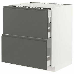 [IKEA/CPA/ʔ]METOD g[h / MAXIMERA }LV[ x[XLrlbg Rp/oO2/o3, zCg/HbNXgv _[NO[[8](a)(29310634)