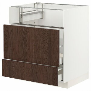 [IKEA/CPA/ʔ]METOD g[h / MAXIMERA }LV[ x[XLrlbg R/tBbVO/o2, zCg/V[iv uE[7](a)(39404378)