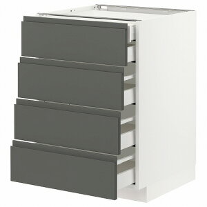 [IKEA/CPA/ʔ]METOD g[h / MAXIMERA }LV[ x[XLrlbg oO4/o2/o3, zCg/HbNXgv _[NO[[11](a)(39309932)