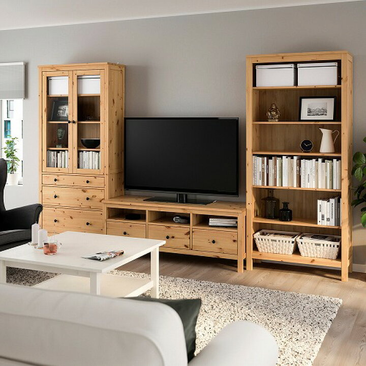 楽天市場】[IKEA/イケア/通販]HEMNES ヘムネス テレビボード, ライト 