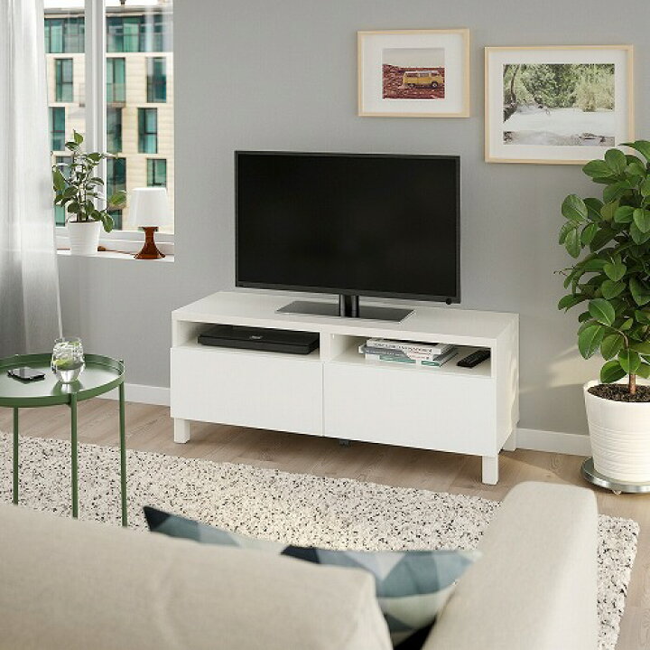楽天市場】[IKEA/イケア/通販]BESTA ベストー テレビ台 引き出し付き 