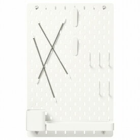 [IKEA/イケア/通販]SKADIS スコーディス 有孔ボードコンビネーション, ホワイト[6](a)(59216588)