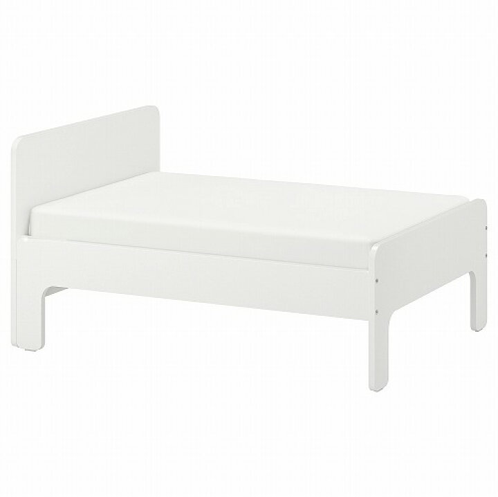楽天市場】[IKEA/イケア/通販]SLAKT スレクト 伸長式ベッドフレームと 