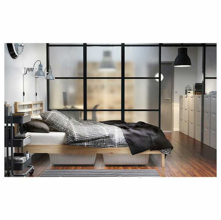 楽天市場】[IKEA/イケア/通販]TARVA タルヴァ ベッドフレーム, パイン 