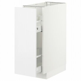 [IKEA/イケア/通販]METOD メトード ベースキャビネット/引き出し式収納アクセサリー, ホワイト/リンガフルト ホワイト[3](a)(69338358)