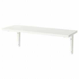 [IKEA/イケア/通販]BURHULT ブールフルト / SIBBHULT スィッブフルト ウォールシェルフ, ホワイト/ホワイト【北欧・ラック】[3](a)(69325964)