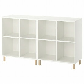 [IKEA/イケア/通販]EKET エーケト キャビネットコンビネーション 脚付き, ホワイト/木製[4](d)(69386108)