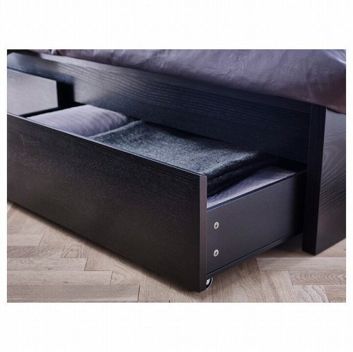 楽天市場】[IKEA/イケア/通販]MALM マルム ベッドフレーム 収納 