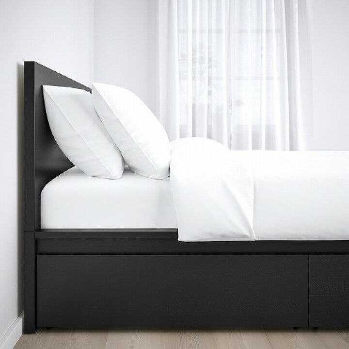 楽天市場】[IKEA/イケア/通販]MALM マルム ベッドフレーム 収納 