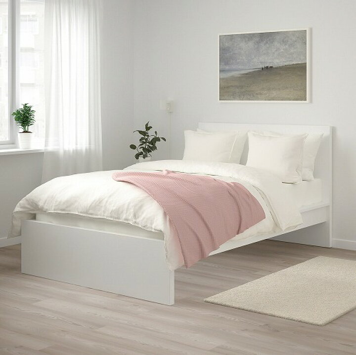 楽天市場】[IKEA/イケア/通販]MALM マルム ベッドフレーム, ホワイト 