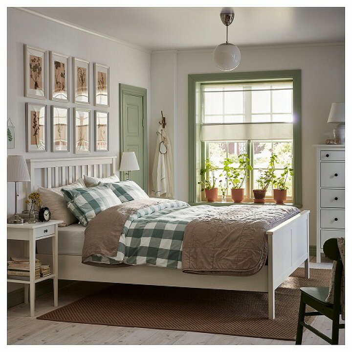 楽天市場】[IKEA/イケア/通販]HEMNES ヘムネス ベッドフレーム 