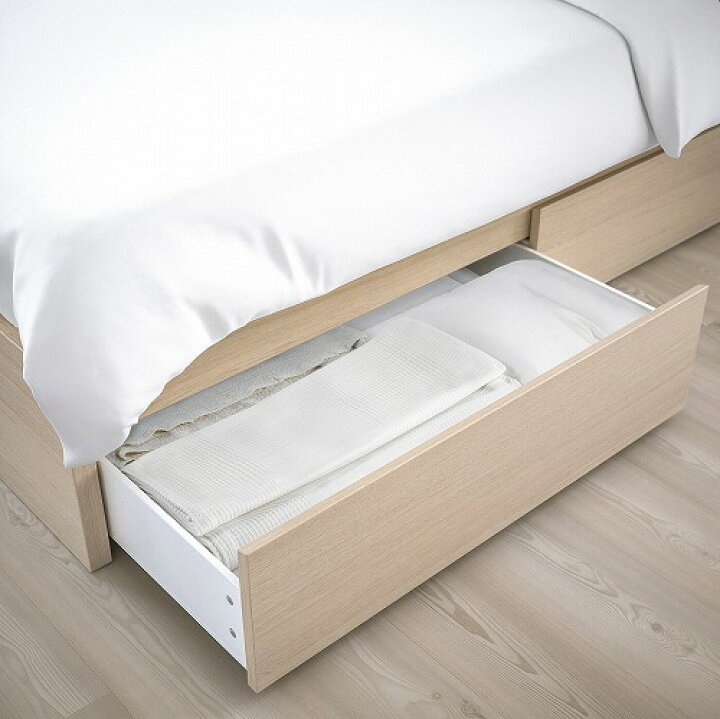 楽天市場】[IKEA/イケア/通販]MALM マルム ベッドフレーム 収納 