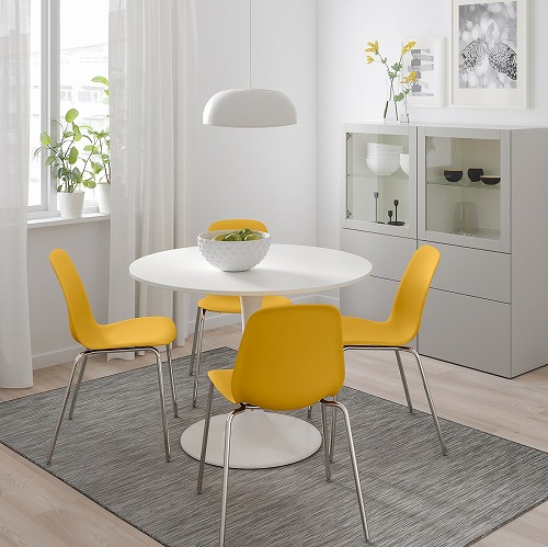 【IKEA/イケア/通販】DOCKSTA ドクスタ テーブル, ホワイト/ホワイト[JE](79324997) | WEBYセレクション　楽天市場店