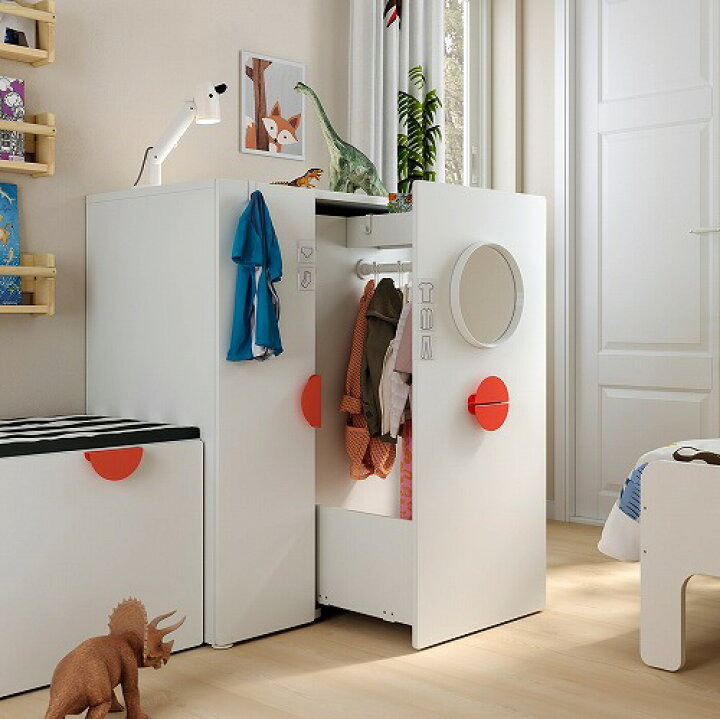 楽天市場】[IKEA/イケア/通販]SMASTAD スモースタード ワードローブ 