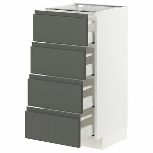 [IKEA/CPA/ʔ]METOD g[h / MAXIMERA }LV[ x[XLrlbg o4it, zCg/HbNXgv _[NO[[9](a)(79310660)