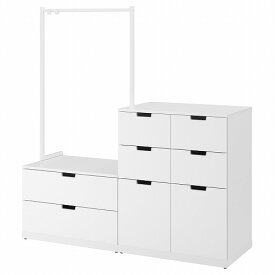[IKEA/イケア/通販]NORDLI ノールドリ チェスト（引き出し×8）, ホワイト[8](a)(89295353)
