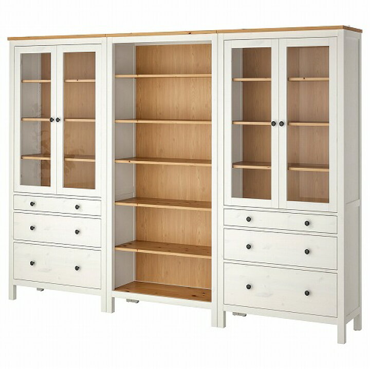 楽天市場】[IKEA/イケア/通販]HEMNES ヘムネス 収納コンビネーション 