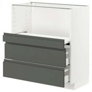 [IKEA/CPA/ʔ]METOD g[h / MAXIMERA }LV[ x[XLrlbg oVFt/o2t, zCg/HbNXgv _[NO[ykEbNz[7](a)(89310650)