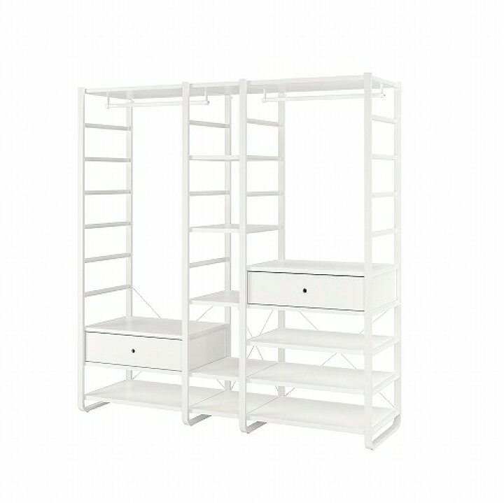 楽天市場】[IKEA/イケア/通販]ELVARLI エルヴァーリ ワードローブ 