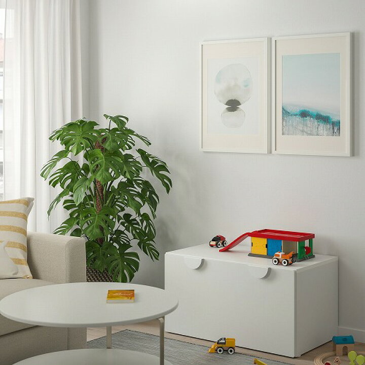 楽天市場】[IKEA/イケア/通販]SMASTAD スモースタード ベンチ おもちゃ 