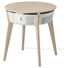 [IKEA/イケア/通販]STARKVIND スタルクヴィンド テーブル 空気清浄機付き, ステインオーク材突き板/ホワイト スマート[E](c)(10461977)