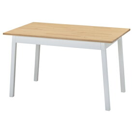 [IKEA/イケア/通販]PINNTORP ピントルプ テーブル, ライトブラウンステイン/ホワイトステイン[IE](c)(10529468)