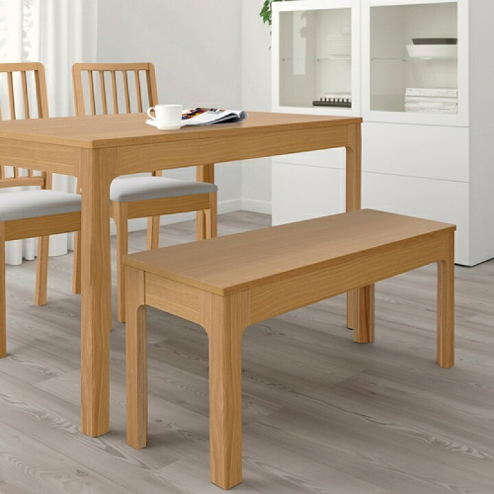楽天市場】[IKEA/イケア/通販]EKEDALEN エーケダーレン ベンチ, オーク 