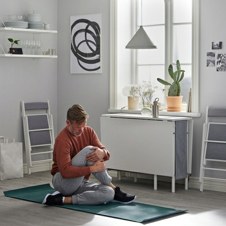 楽天市場】[IKEA/イケア/通販]KALLHALL カルヘル ゲートレッグテーブル 
