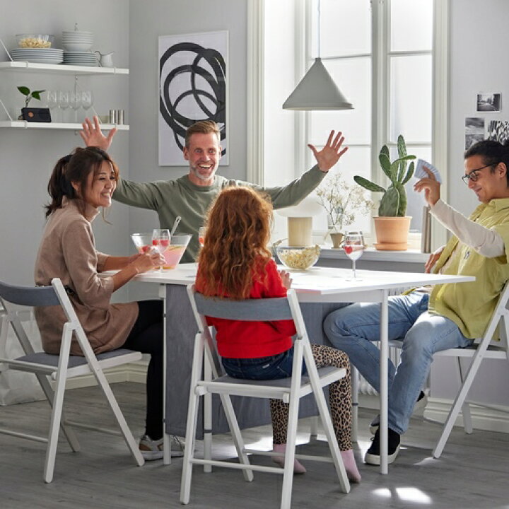 楽天市場】[IKEA/イケア/通販]KALLHALL カルヘル ゲートレッグテーブル 
