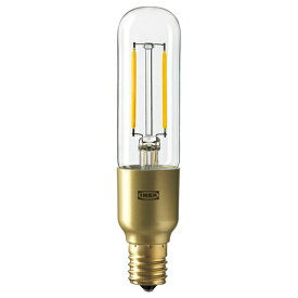[IKEA/イケア/通販]LUNNOM ルッノム LED電球 E17 200ルーメン, 調光可能/チューブ形 クリアガラス[A](c)(90516966)