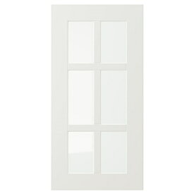 [IKEA/イケア/通販]STENSUND ステーンスンド ガラス扉, ホワイト[D](a)(90451818)