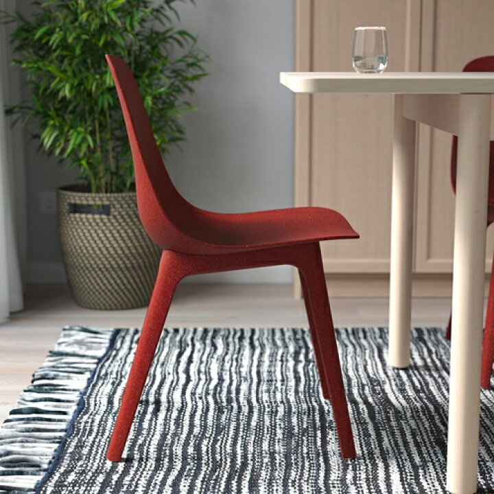 楽天市場】[IKEA/イケア/通販]ODGER オドゲル チェア, レッド[E](c 