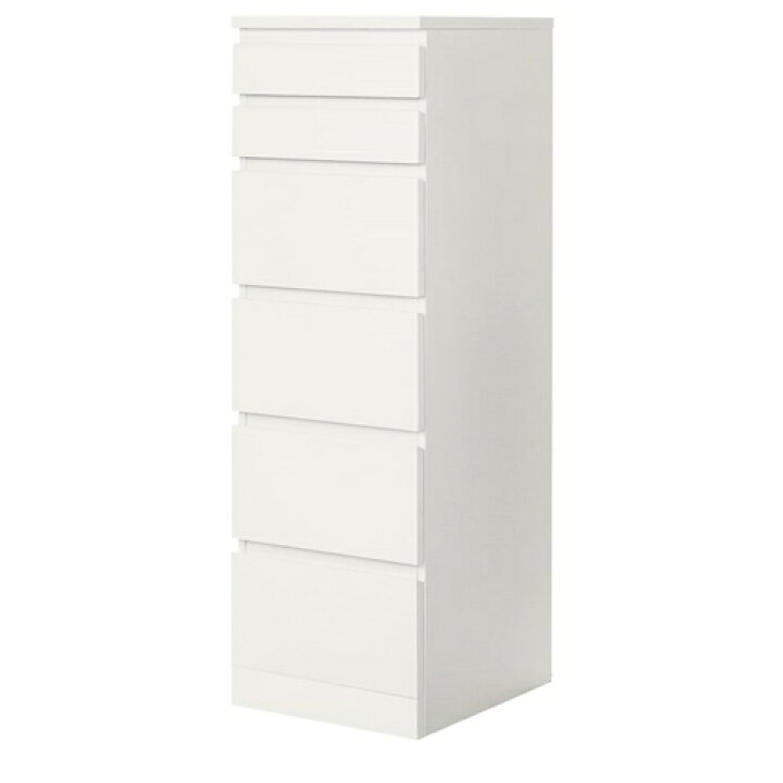 楽天市場】[IKEA/イケア/通販]MALM マルム チェスト（引き出し×6 