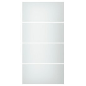 [IKEA/イケア/通販]SVARTISDAL スヴァルティスダール 引き戸用パネル4枚, ホワイト ペーパー調[F](a)(00473570)